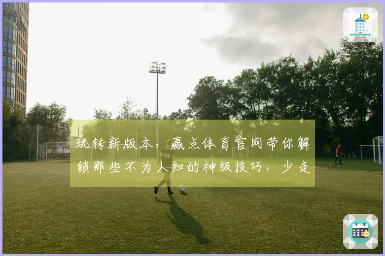 玩转新版本，赢点体育官网带你解锁那些不为人知的神级技巧，少走弯路！